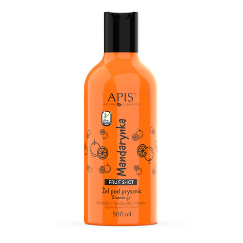 Apis FRUIT SHOT Żel pod prysznic Mandarynka 500 ml
