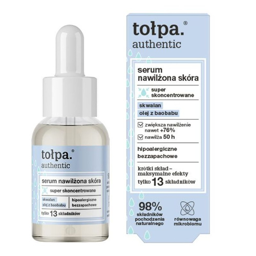 TOŁPA Nawilżające serum do twarzy tołpa. authentic 30 ml