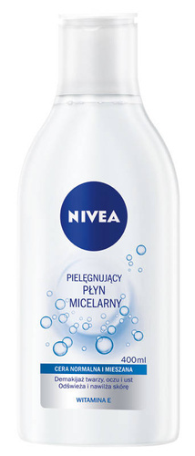 Nivea Płyn micelarny do demakijażu do cery normalnej i mieszanej  400ml