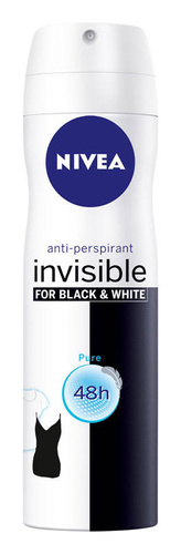 Nivea Dezodorant  INVISIBLE PURE spray damski  150ml