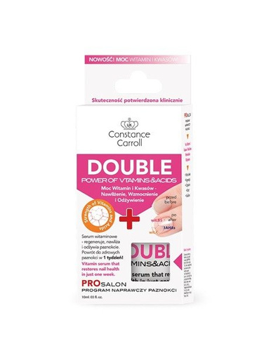 Constance Carroll Nail Care Odżywka do paznokci Double Power of Vitamins&Acids  10ml