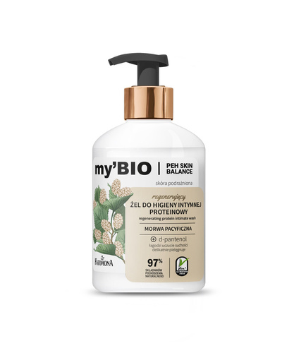 FARMONA my`Bio Żel do higieny intymnej regenerujący 250 ml