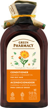 Green Pharmacy - Odżywka do włosów przetłuszczających się z nagietkiem i olejem rozmarynowym, 300 ml