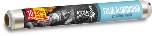 ANNA ZARADNA Folia aluminiowa 20% grubsza - 10m  1szt