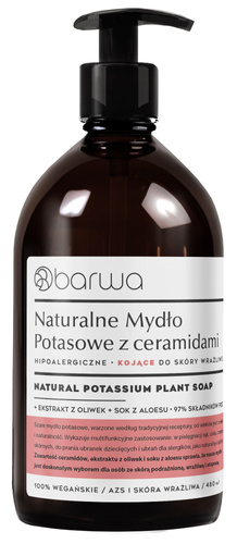 BARWA Mydło potasowe kojące 480 ml