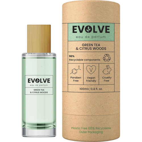 Evolve Green Tea Citrus Woods Woda perfumowana dla kobiet 100 ml