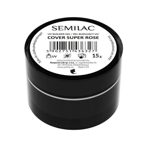 Semilac Żel Budujący Builder Gel Cover Super Rose 15 g