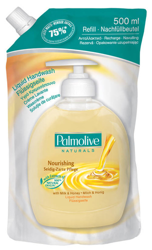 Palmolive Mydło w płynie zapas Mleko i Miód 500ml