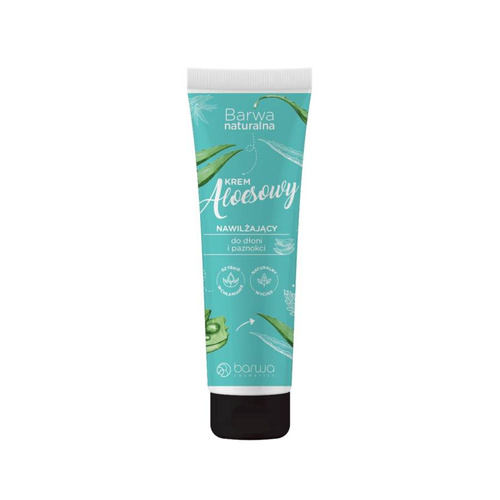 BARWA Naturalna Krem Aloesowy do dłoni i paznokci - nawilżający  100ml