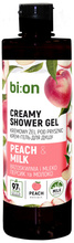 BIO NATURELL Kremowy żel pod prysznic Brzoskwinia i Mleko 473 ml