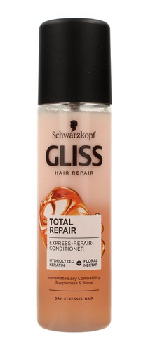 Schwarzkopf Gliss Kur Total Repair Ekspresowa Odżywka-spray do włosów suchych i zniszczonych  200ml