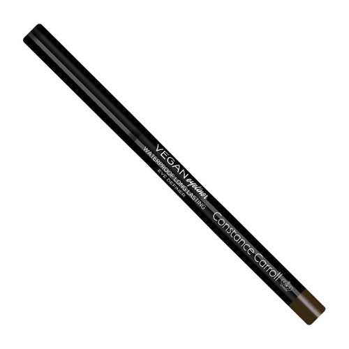 Constance Carroll Vegan Eyeliner wodoodporny z temperówką 02 Brown  1szt