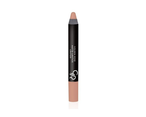 Golden Rose Matte Crayon Lipstick - Matowa pomadka do ust w kredce 15