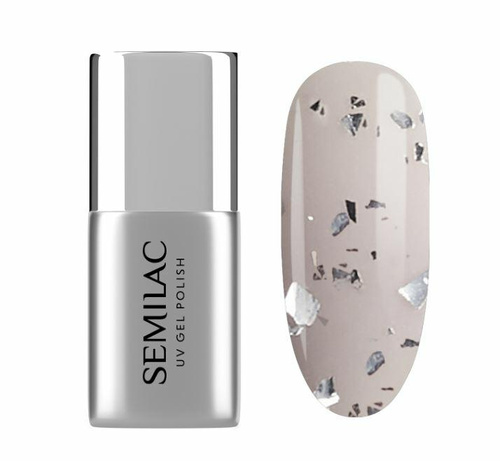 SEMILAC TOP HYBRYDOWY DO PAZNOKCI NO WIPE T34 FROZEN 7ml