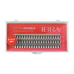 IBRA Kępki rzęs EXTRA DOUBLE C-0.10 - Mix (8,10 i 12mm)