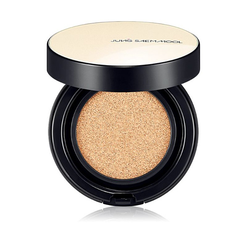 Jung Saem Mool Essential Skin Nuder Cushion podkład rozświetlający SPF 50+ Medium Deep 14g