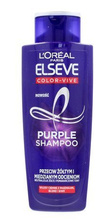 Loreal Elseve Color-Vive Purple Szampon do włosów przeciw żółtym i miedzianym odcieniom 200ml