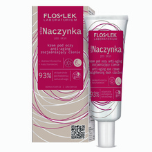 FLOSLEK Stop Naczynka Krem pod oczy anti-aging rozjaśniający cienie na dzień i noc 30ml