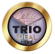 CELIA De Luxe Cienie do powiek Trio Ideal nr 301