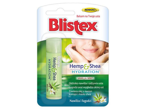 Blistex Lip Infusions Balsam do ust nawilżająco łagodzący Hemp & Shea Hydration