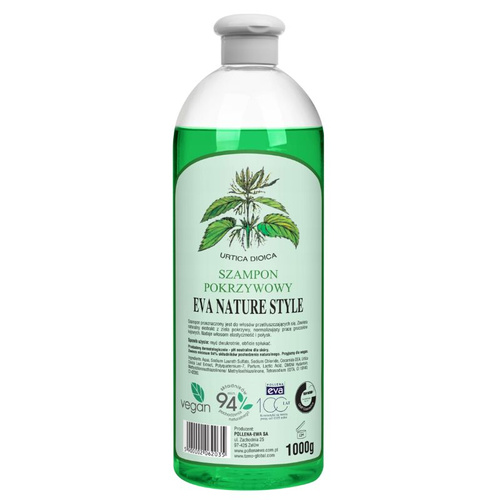 EVA NATURE Szampon Pokrzywowy 1L TZMO