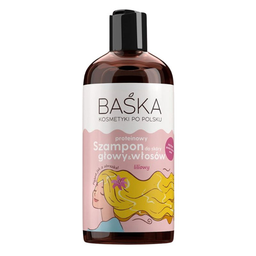 BAŚKA Szampon do włosów proteinowy liliowy 500 ml