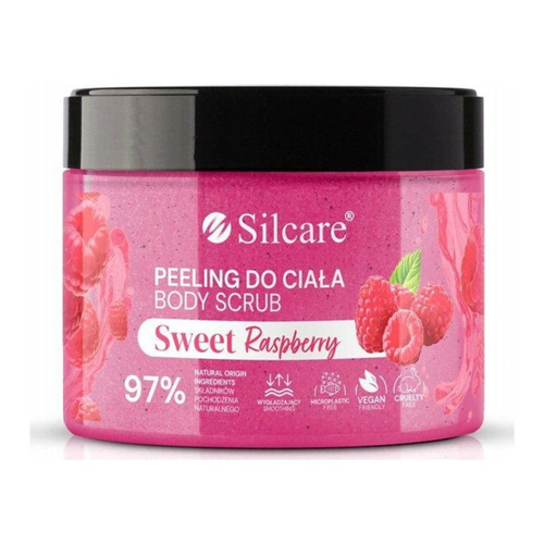 SILCARE Peeling do ciała malinowy Sweet Raspberry 350 ml