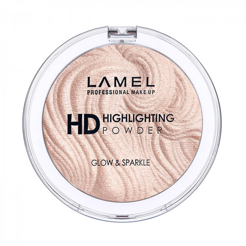LAMEL Insta Puder rozświetlający do twarzy HD Highlihting Glow&Sparkle nr 402  12g
