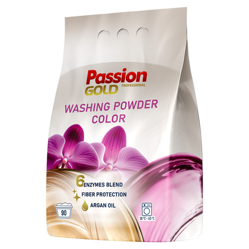 PASSION GOLD Proszek do prania Kolor 5.4 kg - Profesjonalny Detergent