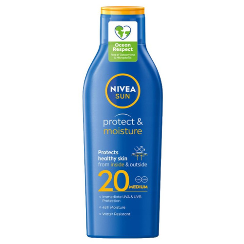 Nivea Sun Balsam ochronno-nawilżający Protect&Moisture SPF20 200ml