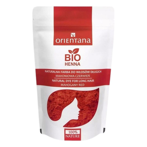 Orientana BIO Henna MAHONIOWA CZERWIEŃ 100g