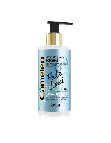 Delia Cosmetics Cameleo Fale Loki Krem stylizujący do włosów kręconych i falowanych 150ml