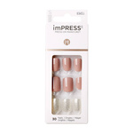 KISS Sztuczne Paznokcie samoprzylepne imPress - KIM002 (rozmiar S) 1op.(30szt)