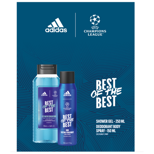 ADIDAS UEFA 9: CHAMPIONS LEAGUE Prezentowy zestaw kosmetyków męskich