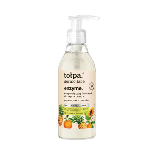 Tołpa Dermo Face Enzyme Enzymatyczny Żel-olejek Do Mycia Twarzy 195 Ml
