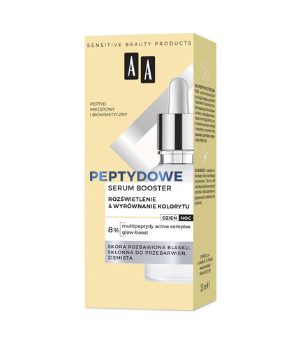 AA Peptide Serum booster Rozświetlenie i wyrównanie kolorytu 18 ml