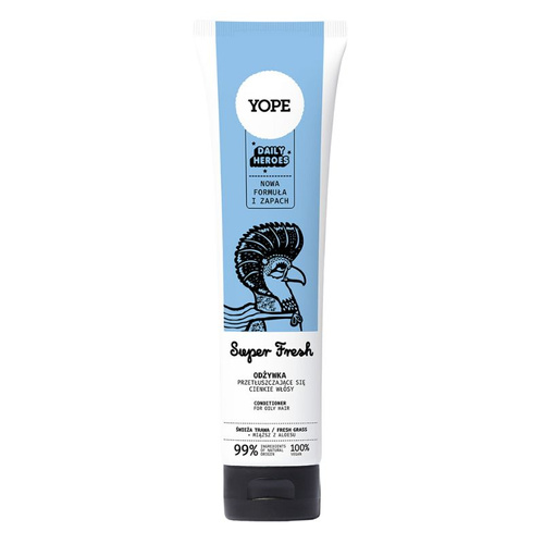 YOPE Naturalna Odżywka do włosów Świeża Trawa 170ml