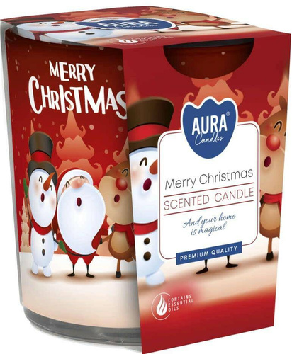 Aura Świeca zapachowa - Wesołych Świąt SN72S-09