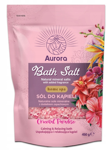 Aurora Spa Oriental Paradise Sól do Kąpieli 450g