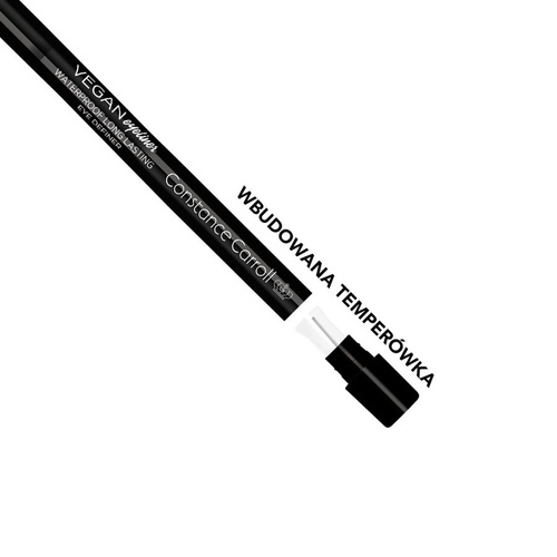 Constance Carroll Vegan Eyeliner wodoodporny z temperówką 02 Brown  1szt