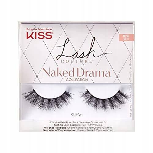 KISS Lash Couture Sztuczne rzęsy Naked Drama - Chiffon 1op.