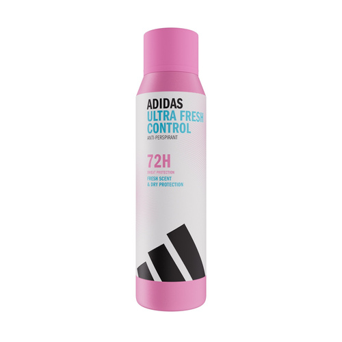 Dezodorant w sprayu dla kobiet ADIDAS Ultra Fresh Control 150 ml - 72h ochrona przeciw poceniu
