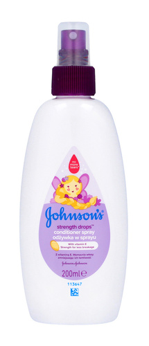 Johnson's Baby Strenght Drops Odżywka w sprayu do włosów  200ml