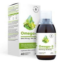 AURA HERBALS Omega-3 DHA + EPA Płyn 200 ml