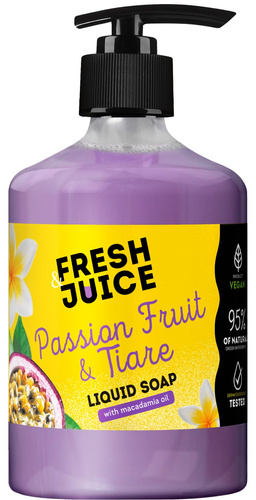 FRESH JUICE Mydło w płynie Marakuja i Tiare 460 ml