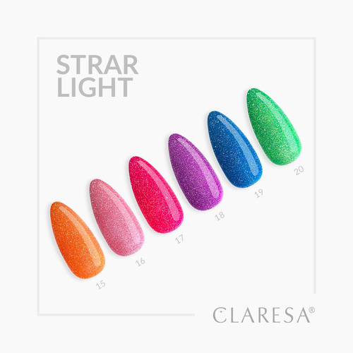CLARESA Lakier hybrydowy Starlight 17 5 g