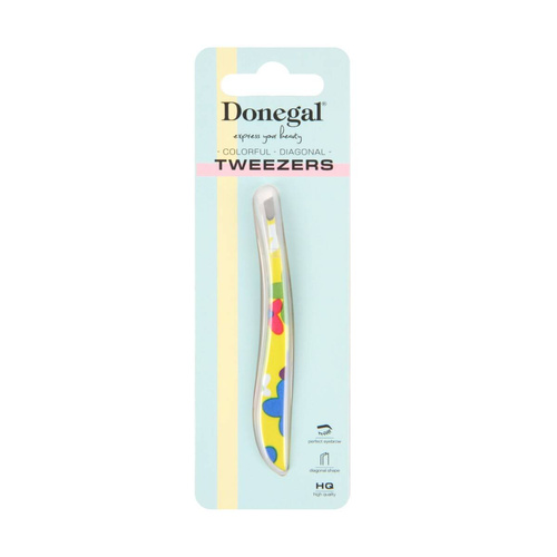 DONEGAL Pęseta Ukośna Kolorowa 4121