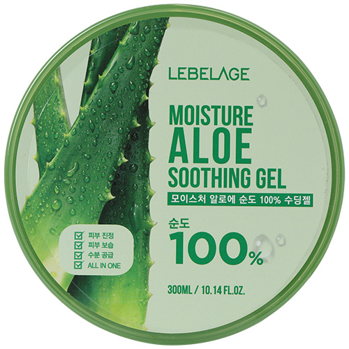 LEBELAGE Żel do twarzy i ciała Aloe Purity 100% 300 ml