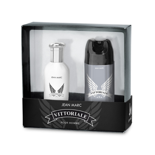 Zestaw prezentowy męski JEAN MARC Vittoriale: woda toaletowa 100 ml + dezodorant 150 ml