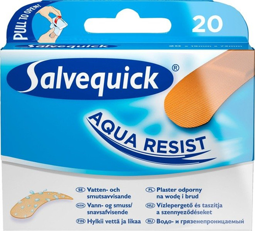Salvequick Plastry Aqua Resistwodoodporne-20szt